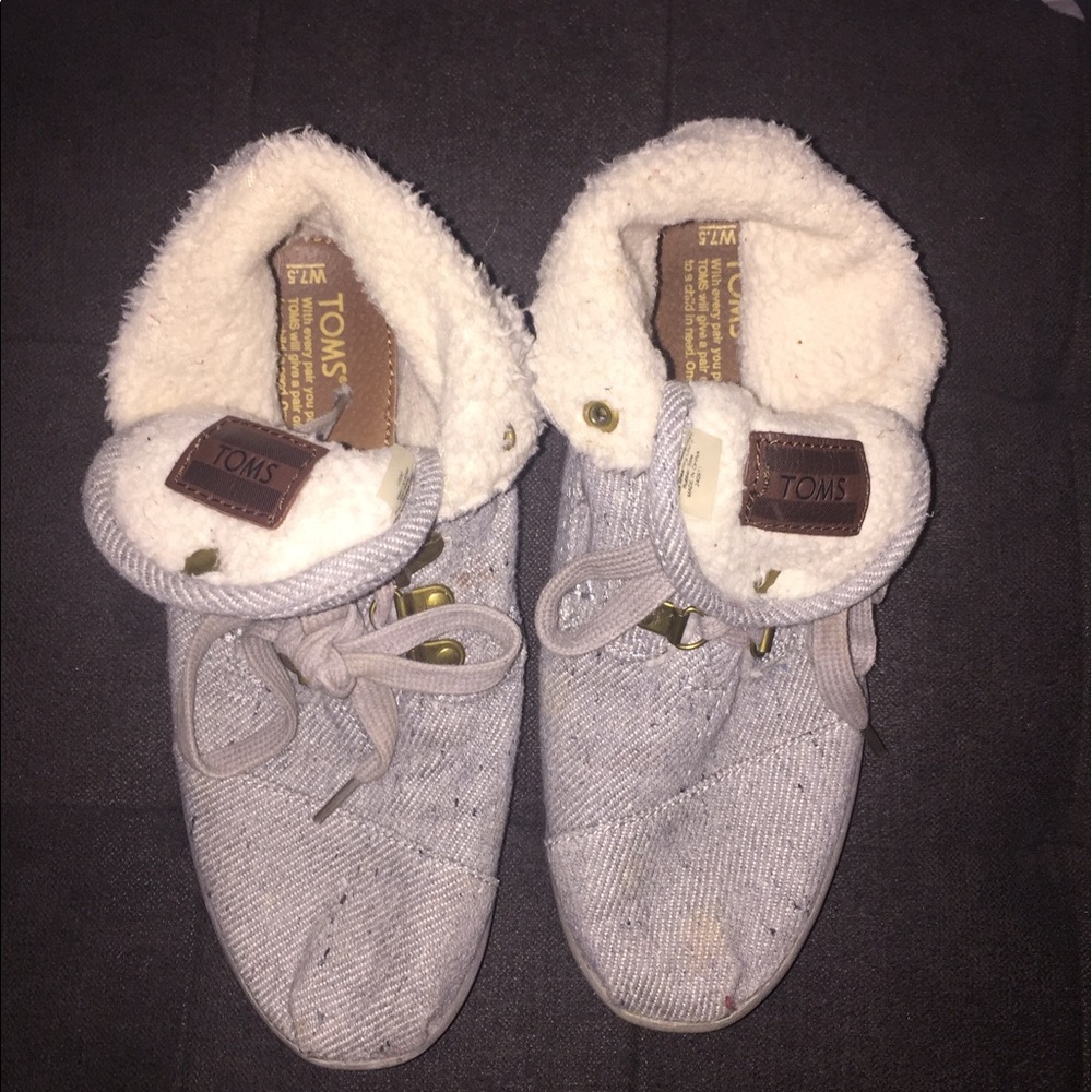 Toms Highlands Wool Fleece Women's Botas.